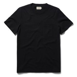 Taylor Stitch heavy bag tee in black